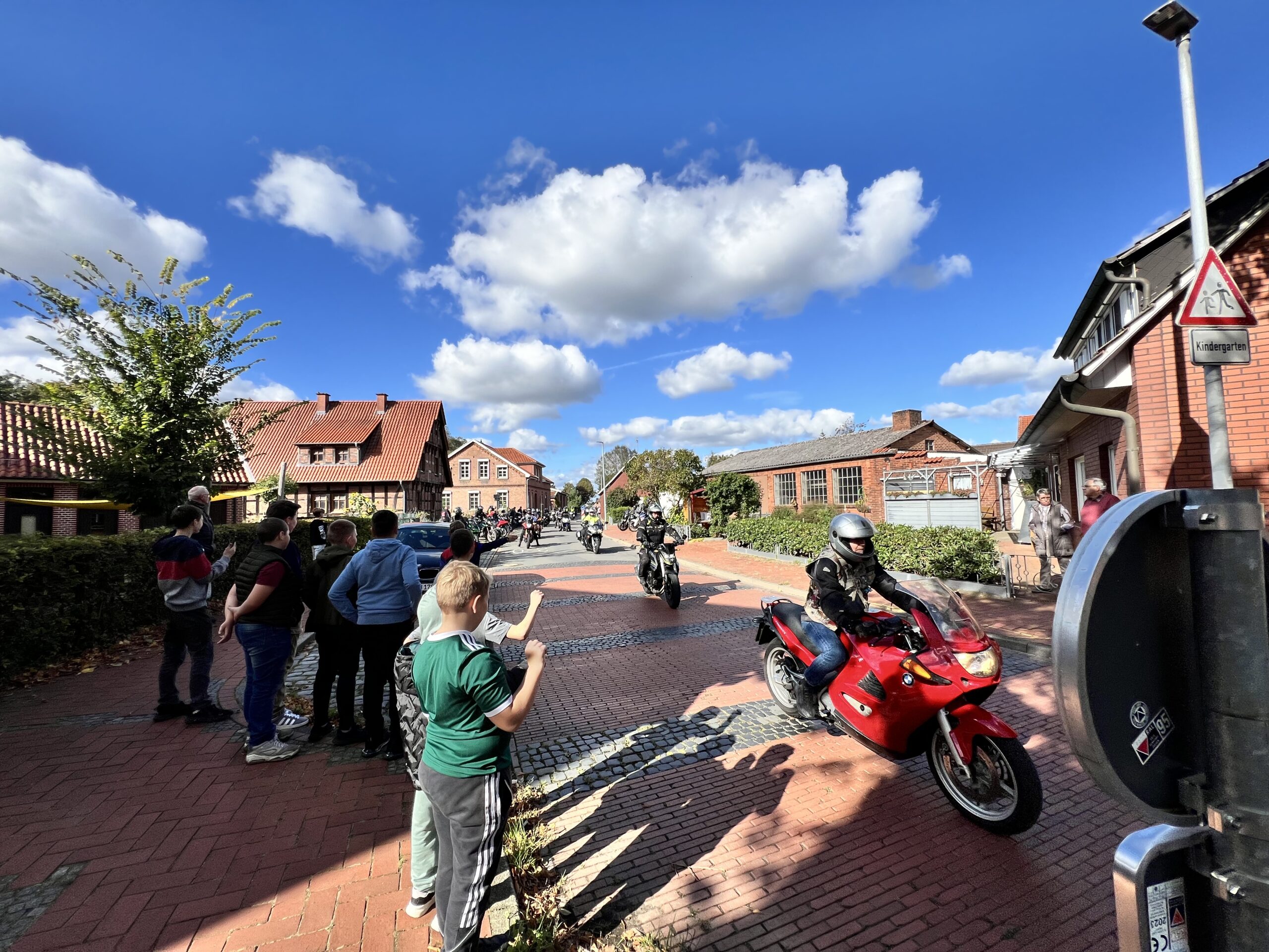 Motorradgottesdienst in Gehrde