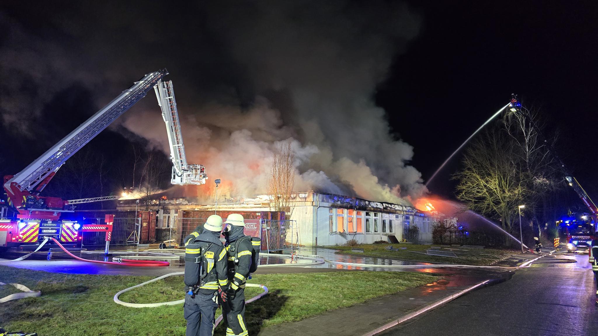 Großbrand in Bersenbrück