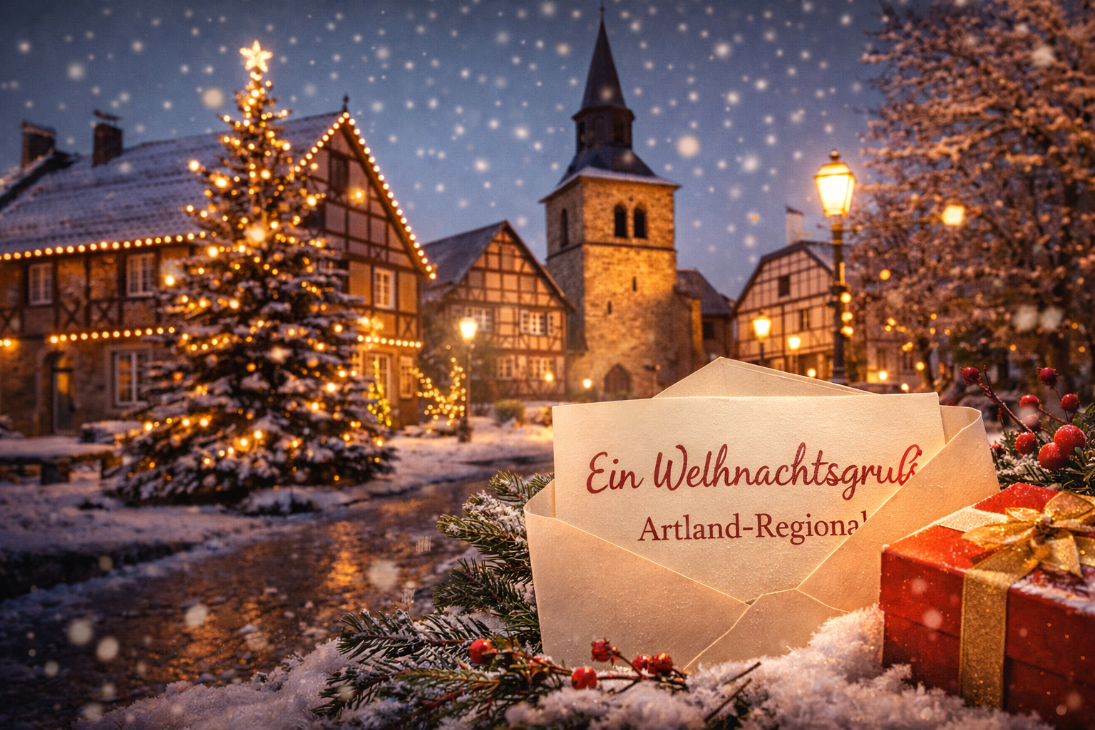 Ein Weihnachtsgruß an unsere Leserinnen und Leser: Gemeinsam durchs Jahr im Artland
